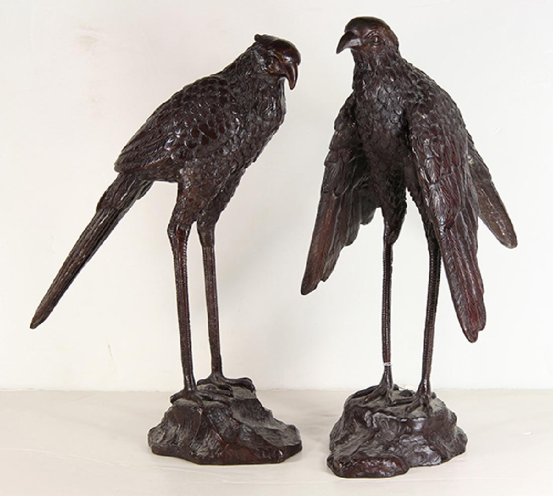 (lot of 2) Maitland Smith bird group, comprising (2) (1 of 2)