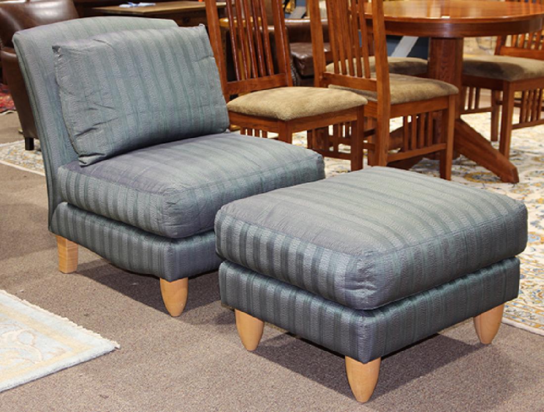 Michael Graves custom designed club chair, having a (1 of 1)