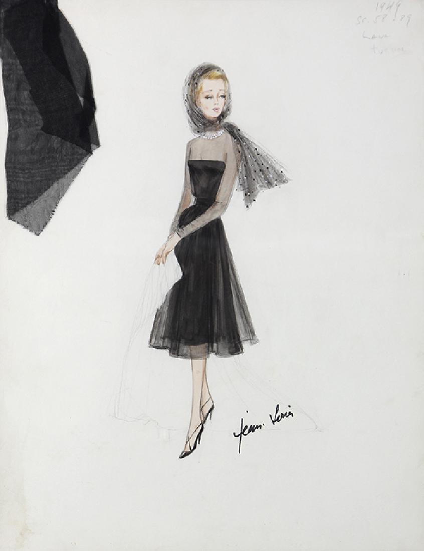 Jean Louis, Costume Design/Illustration for  Dorris Day (1 of 4)