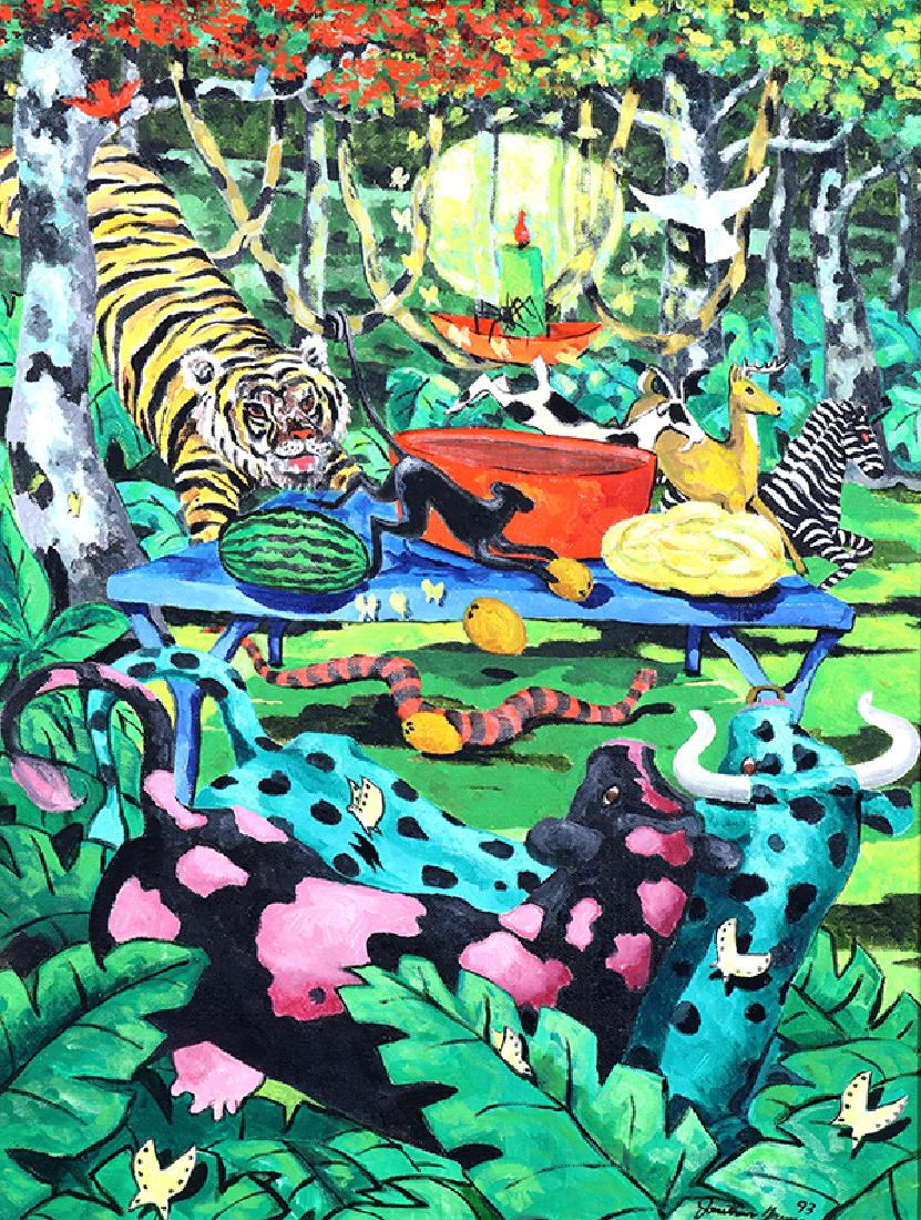 Painting, Jonothan Green (1 of 4)