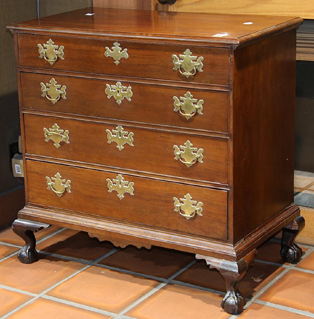 Federal walnut chest of drawers circa 1800, having a (1 of 1)