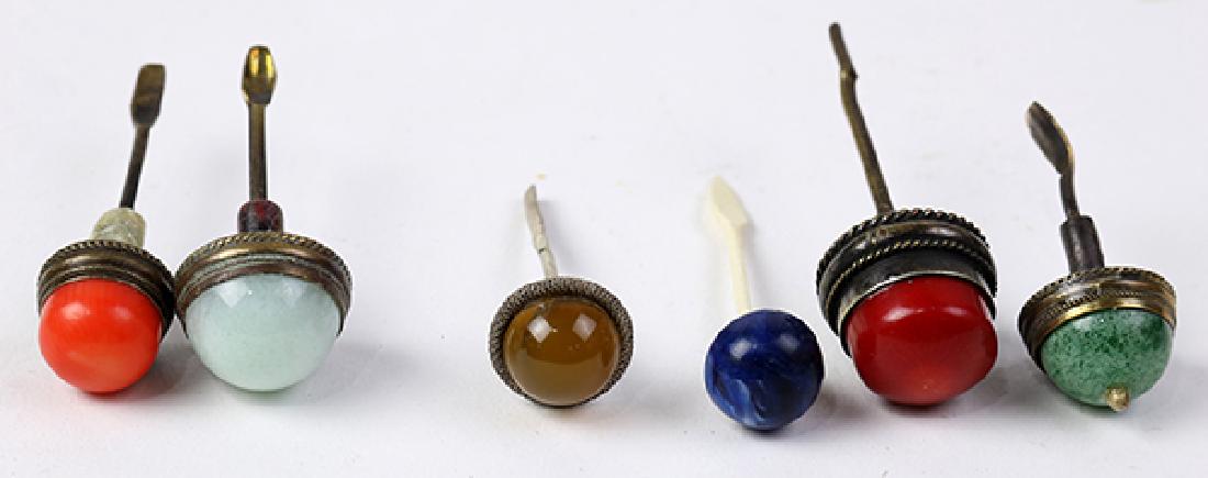 Chinese Snuff Bottle Caps (1 of 2)