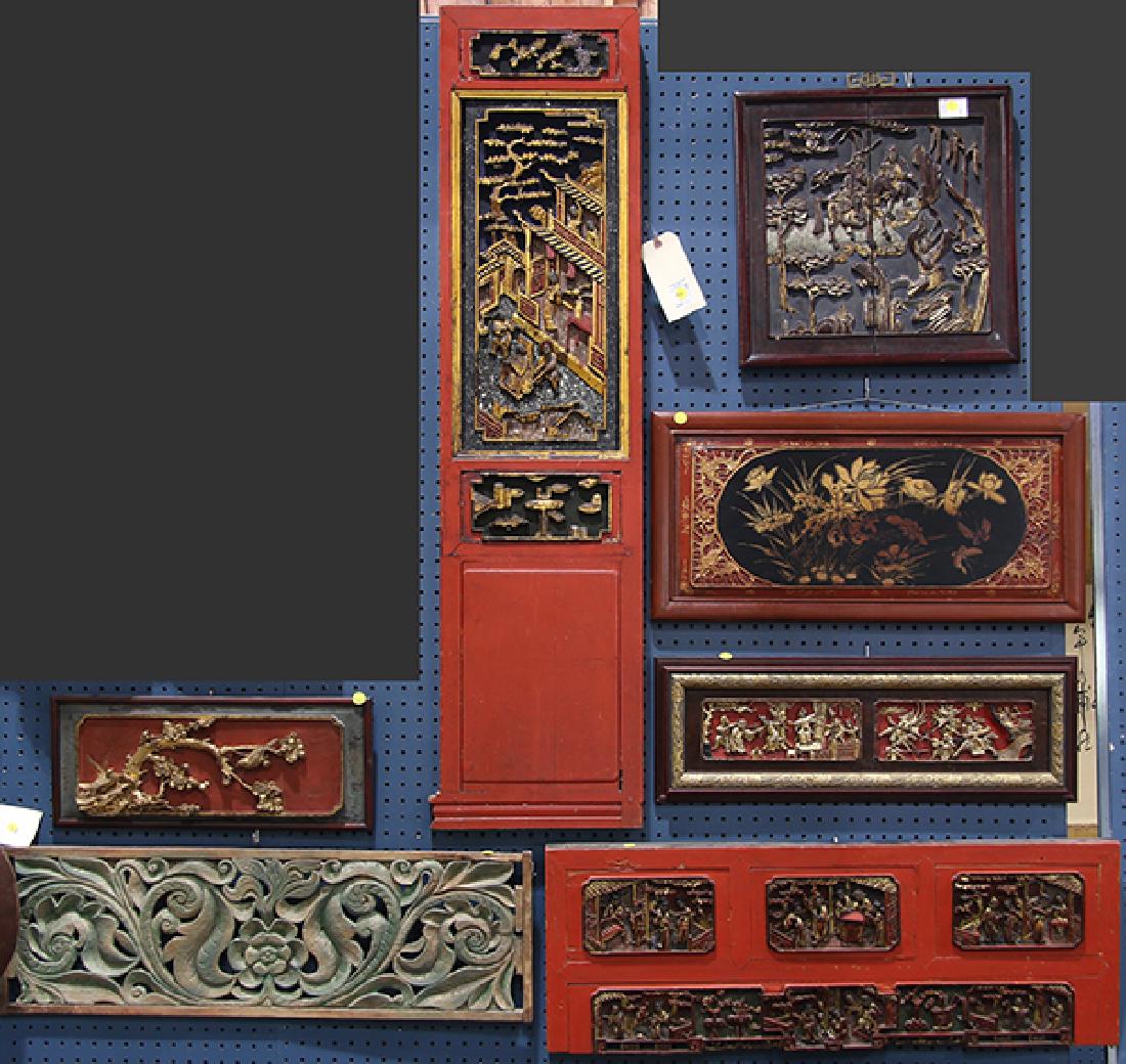 Chinese Gilt Wood Fragments (1 of 3)