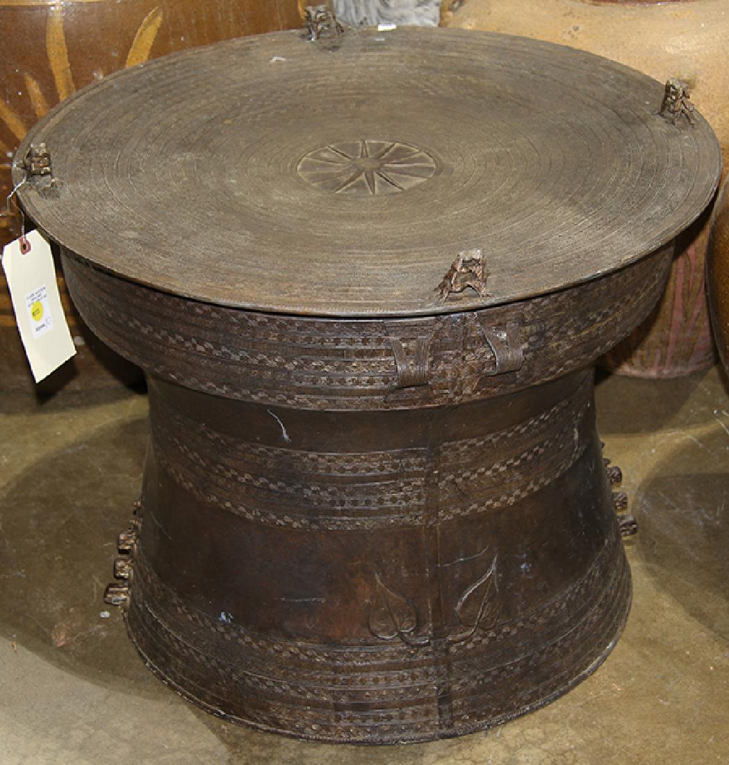 Southeast Asian Bronze Drum (1 of 2)