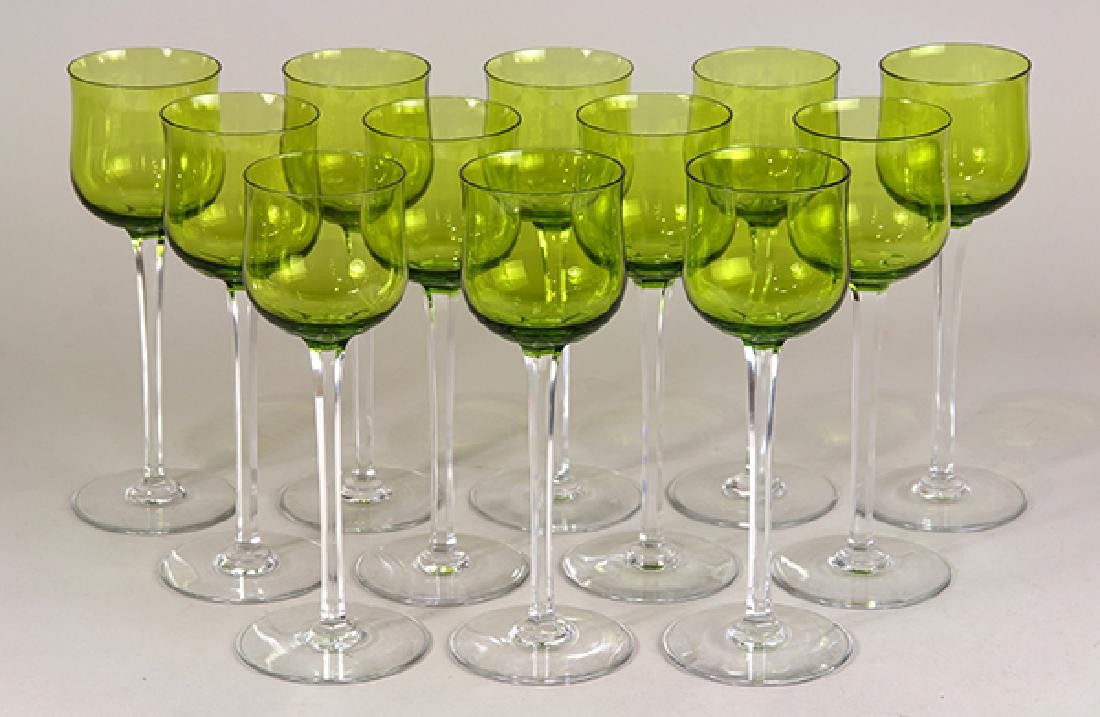 (lot of 12) Baccarat stemware group (1 of 2)