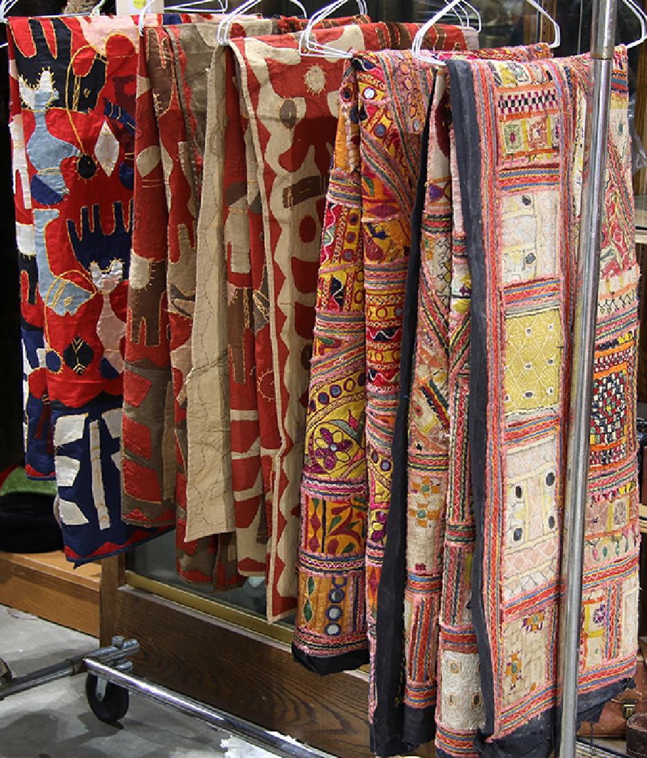(lot of 7) Indian textile group (1 of 1)