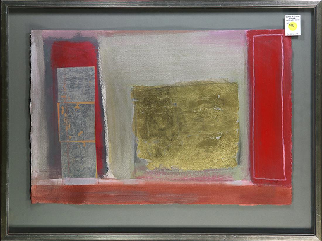 Work on Paper, Abstract with Metalics (1 of 1)