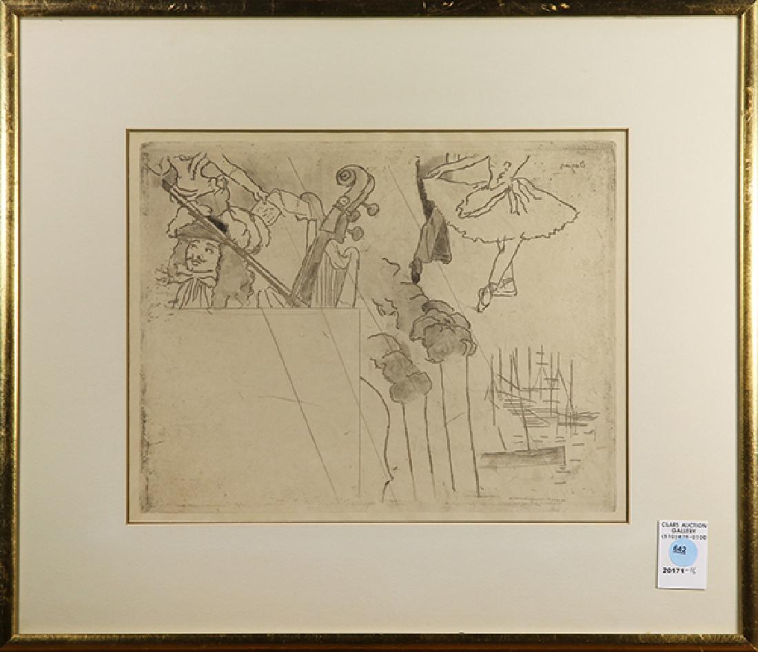 Print, Edgar Degas, Projet de Programme (1 of 1)