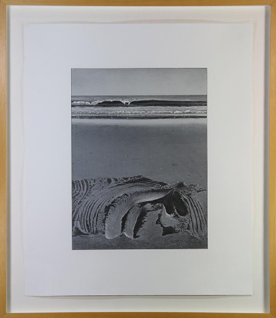Print, David Ligare: David Ligare (American, b. 1945), "Sand Drawing #24," 2000, lithograph, pencil signed lower right, titled lower left, edition E.P., overall (with frame): 35"h x 30"w