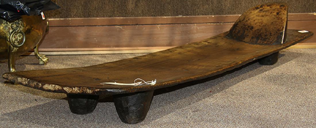 Senufo, Cote d'Ivoire bed, having a fine patina of use, (1 of 2)