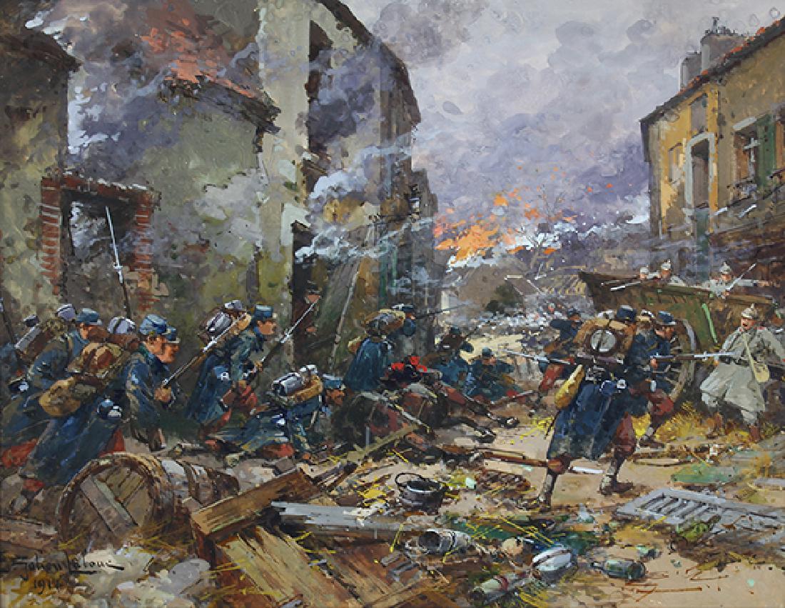 Gouache, Eugene Galien Laloue (1 of 5)