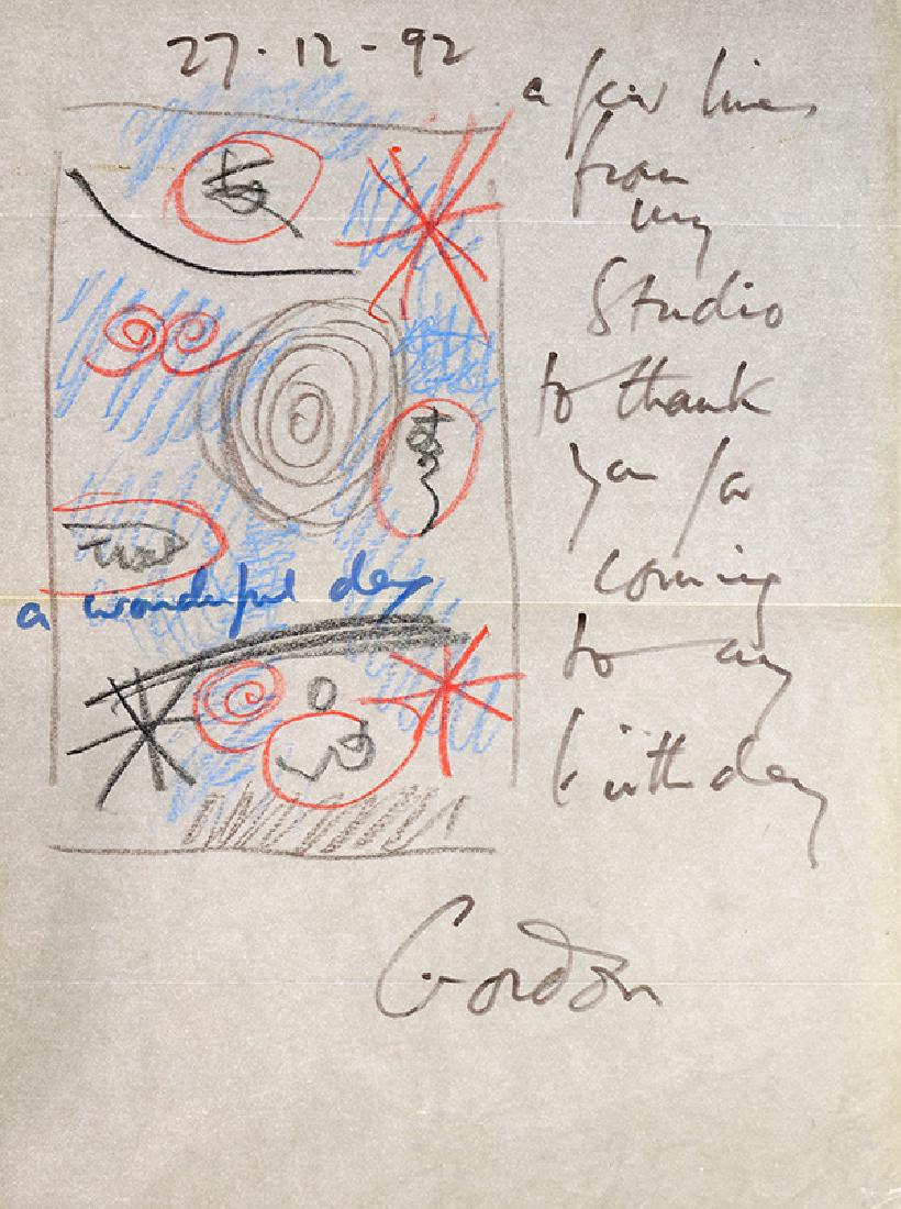 Work on Paper, Gordon Onslow Ford (1 of 2)