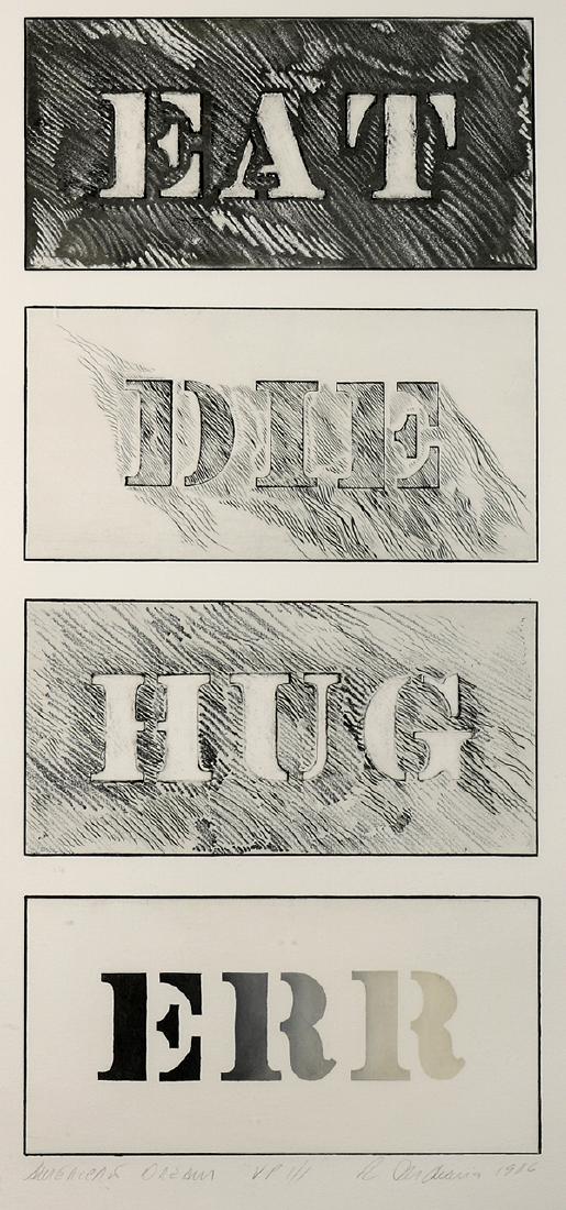 Print, Robert Indiana (1 of 4)