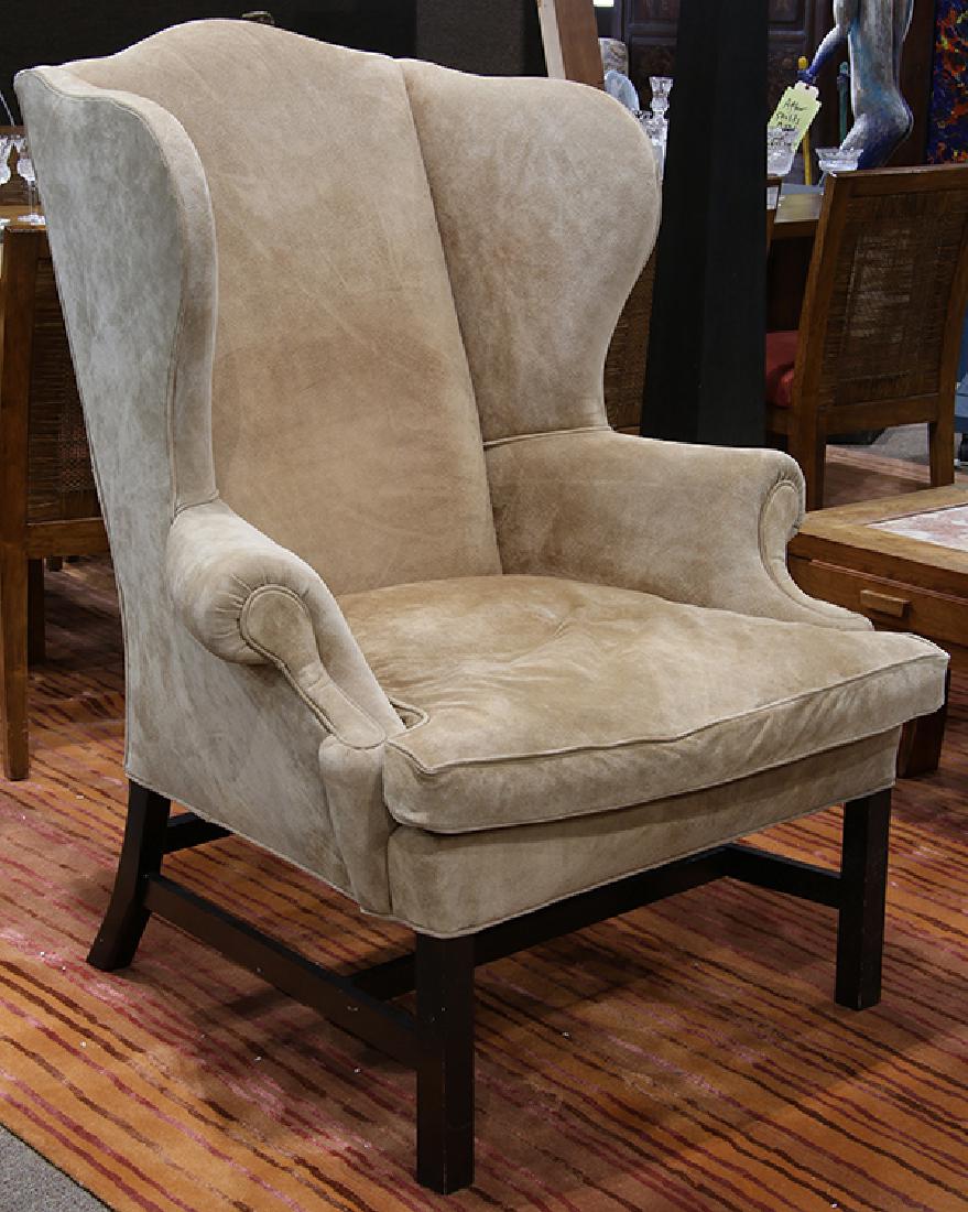 Ralph Lauren wing back chair (1 of 2)