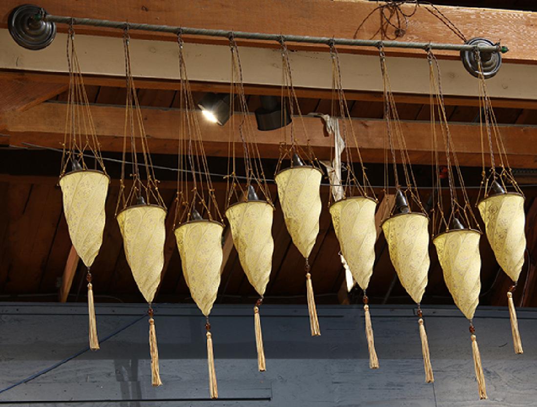 Mario Fortuny hanging light fixture (1 of 4)