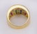 Emerald, ruby, sapphire, diamond and 18k yellow gold - 3