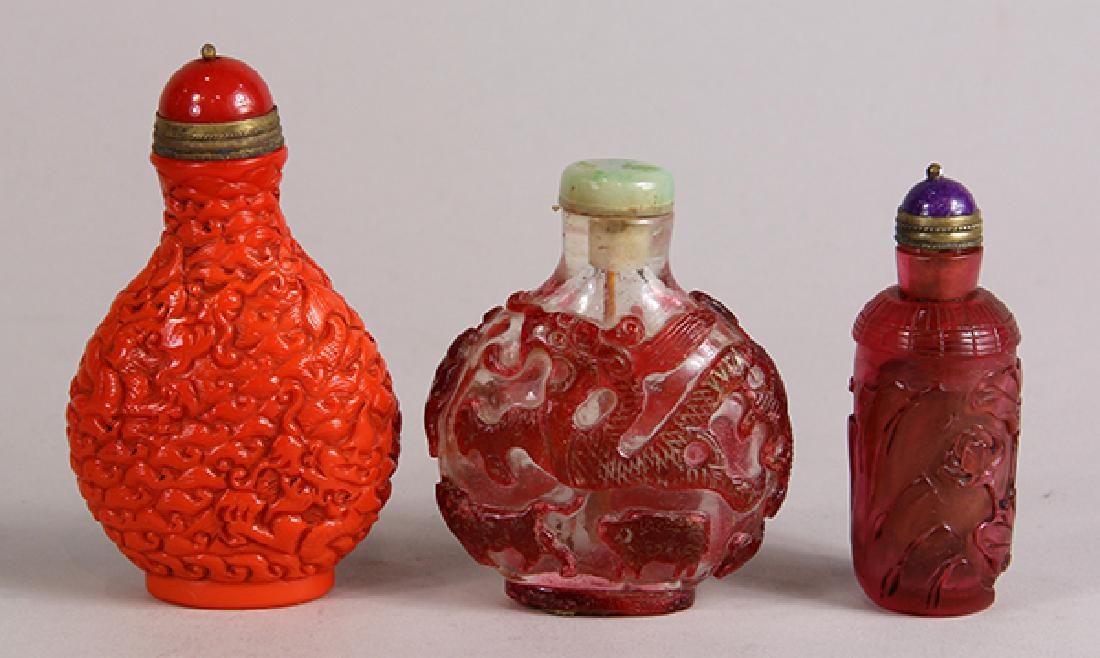 Chinese Glass Snuff Bottles (1 of 6)