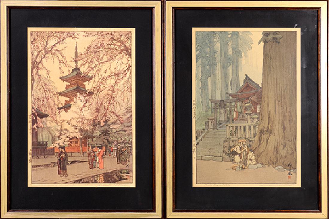 Japanese Woodblock Prints,Yoshida Hiroshi (1 of 3)