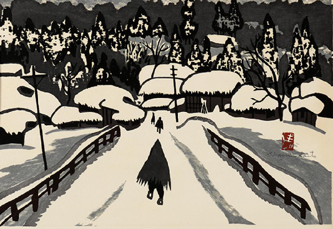 Japanese Woodblock Print, Saito Kiyoshi (1 of 1)