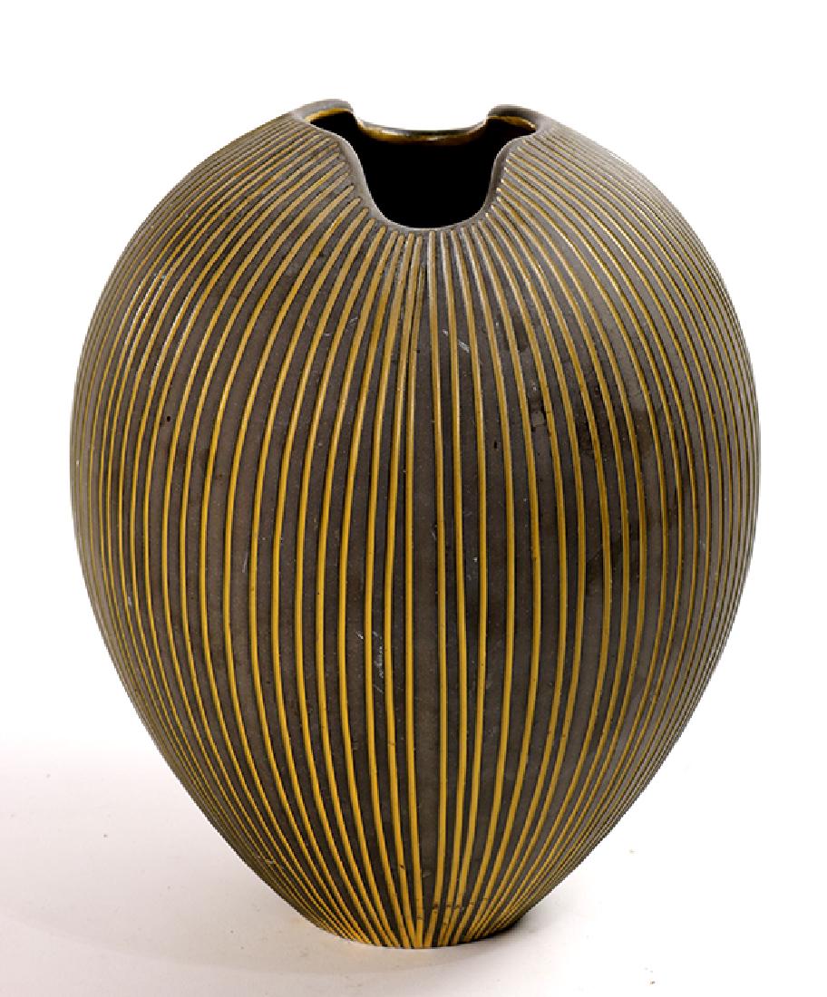Mid-Century Scandinavian ceramic vase, Upsala Ekeby (1 of 7)