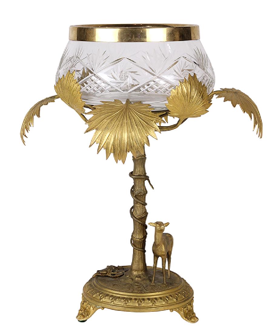 Continental Renaissance style cut glass and gilt (1 of 6)
