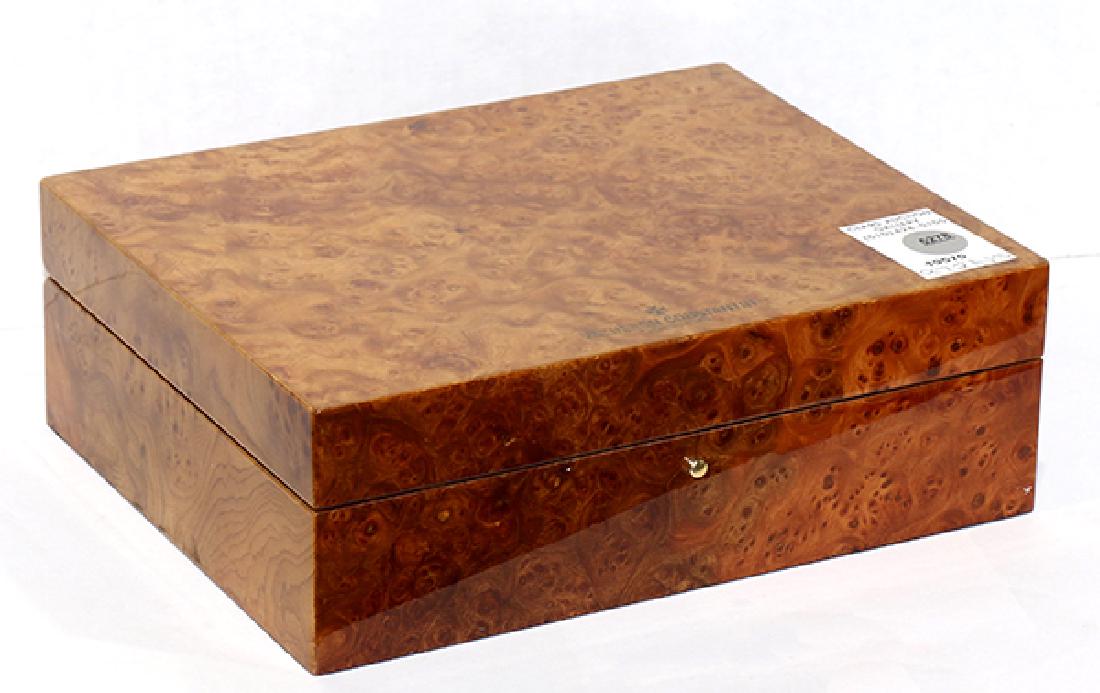 Vacheron Constantin burl wood watch-box (1 of 3)