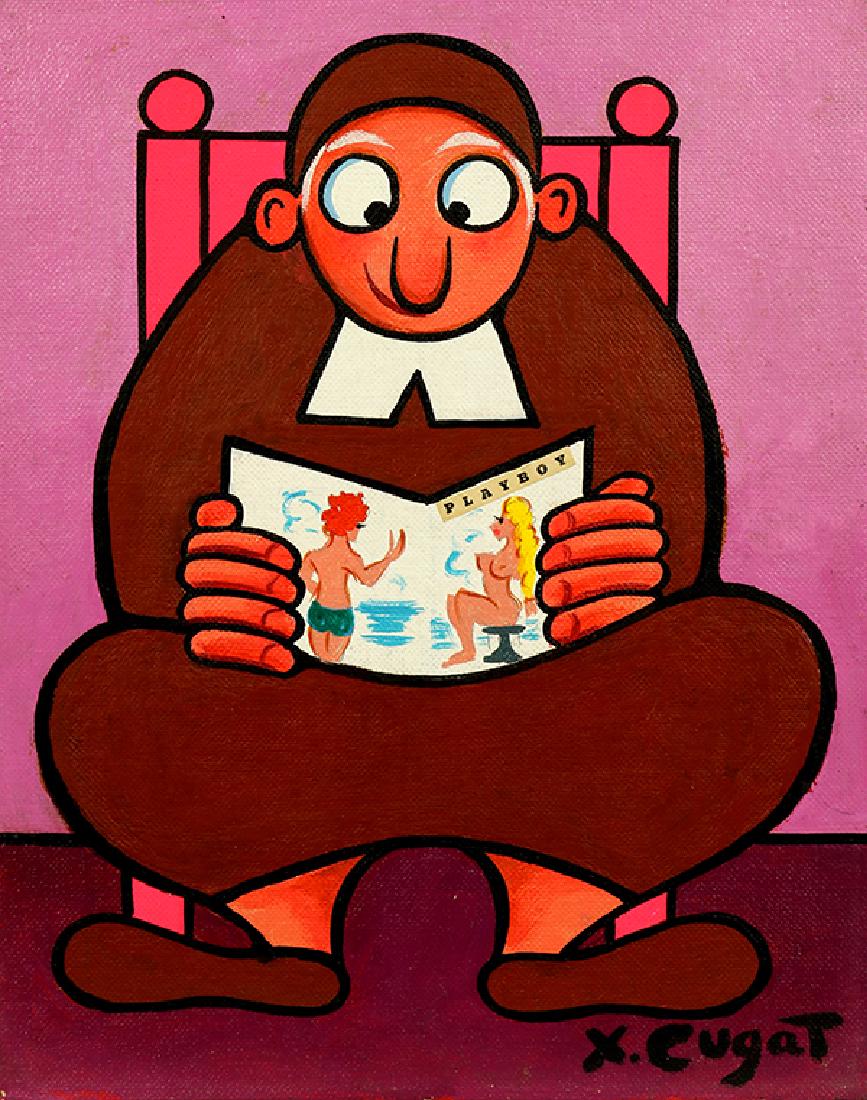 Painting, Xavier Cugat (1 of 3)