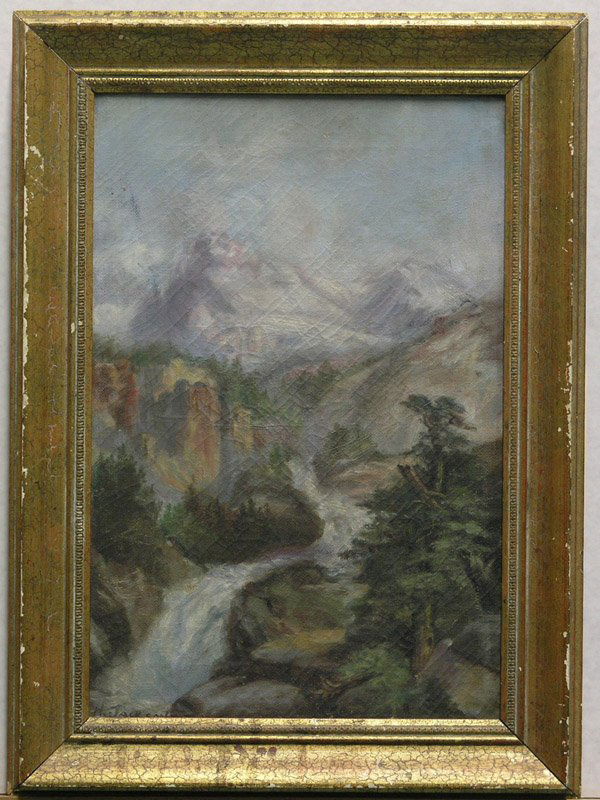 4389 painting H. Jackson landscape Nov 04, 2006 Clars Auction