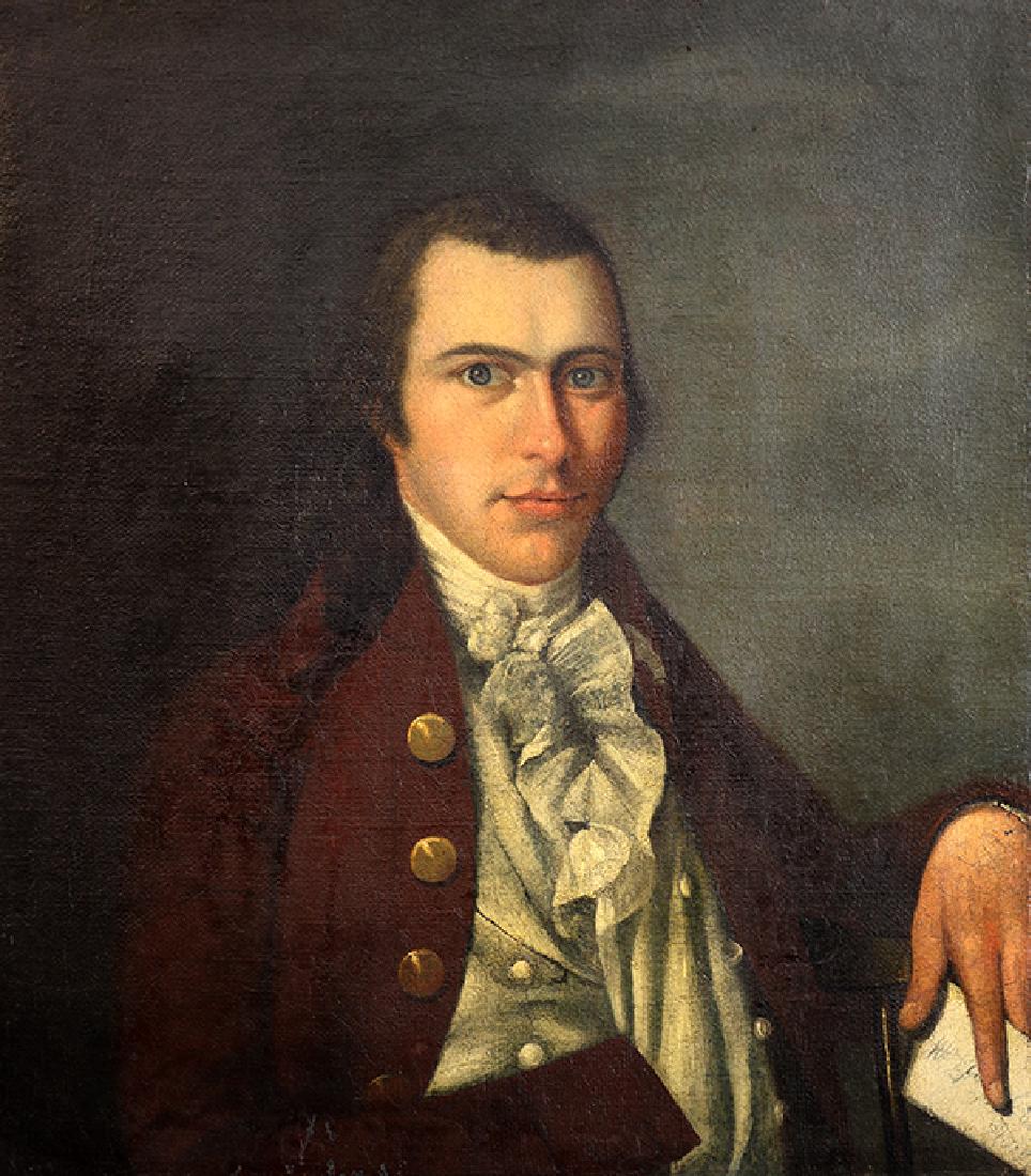 Painting, Portrait of a Revolutionary War Veteran (1 of 3)