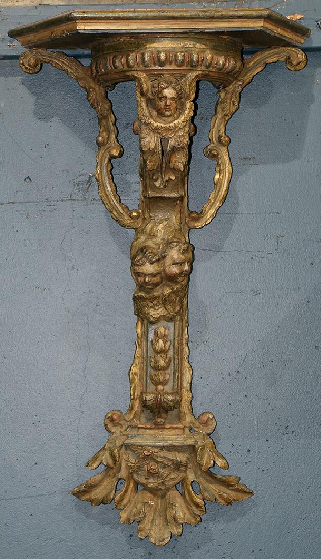 Italian Renaissance style wall bracket circa 1840, the (1 of 3)