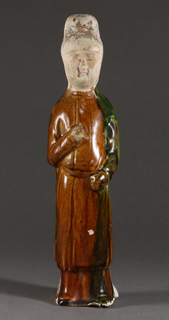 Chinese Glazed Pottery Figure (1 of 6)