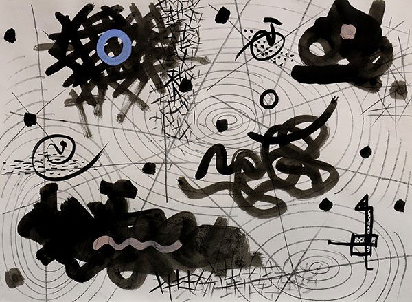 Work on Paper, Gordon Onslow Ford, To Allen (1 of 4)