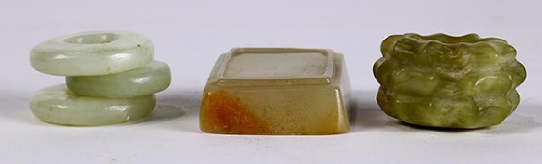 Chinese Hardstone Rings and Washers (1 of 5)