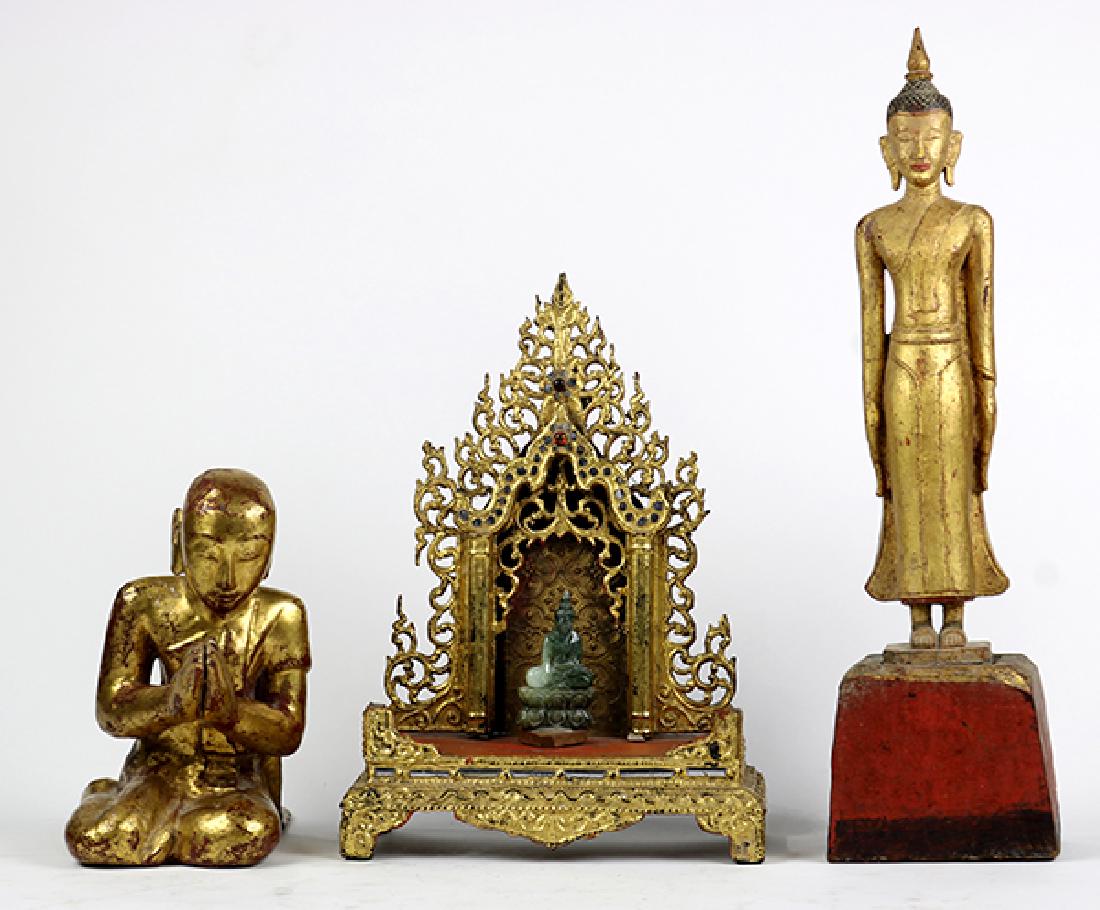 Three Southeast Asian Wood Sculptures (1 of 8)