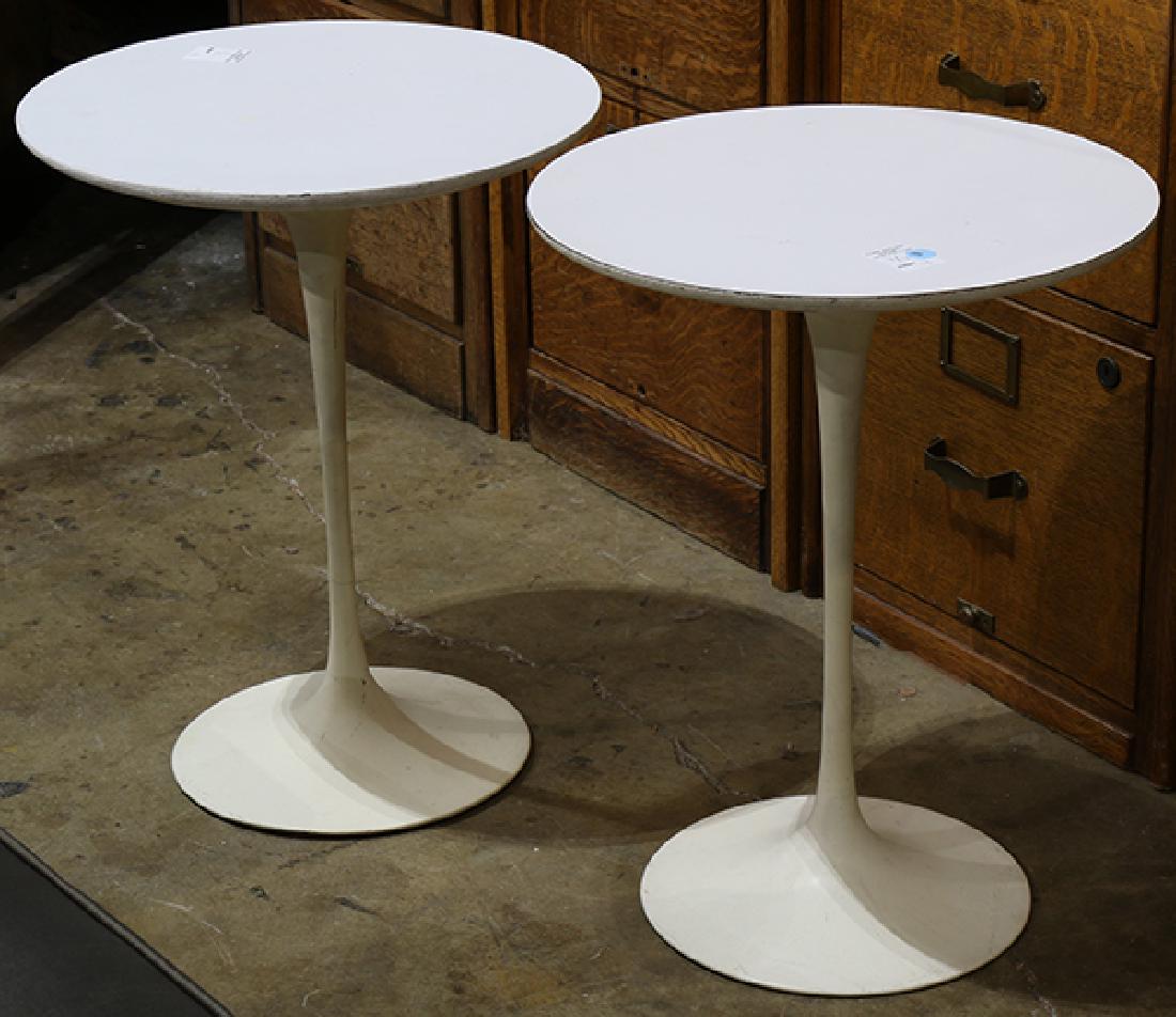 (lot of 2) Pair of Tulip side tables attributed to Eero (1 of 1)