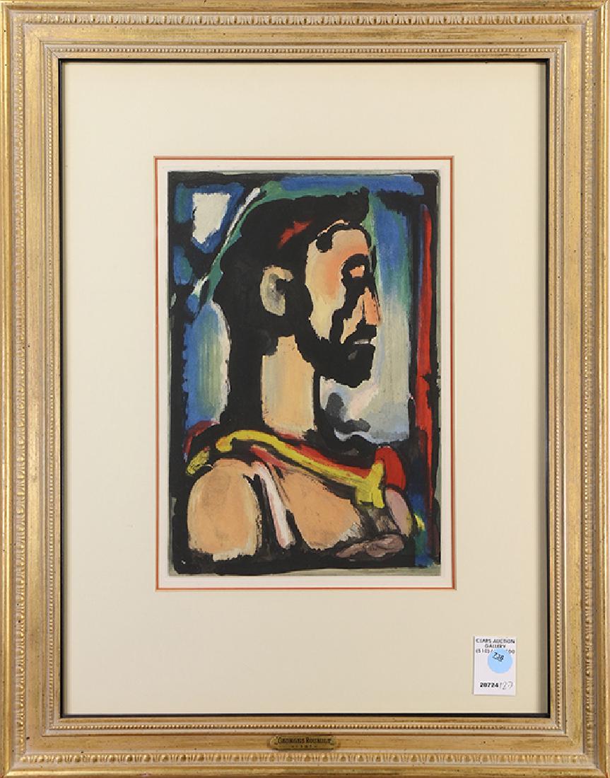Print, Georges Rouault, Christ de Profil (1 of 1)
