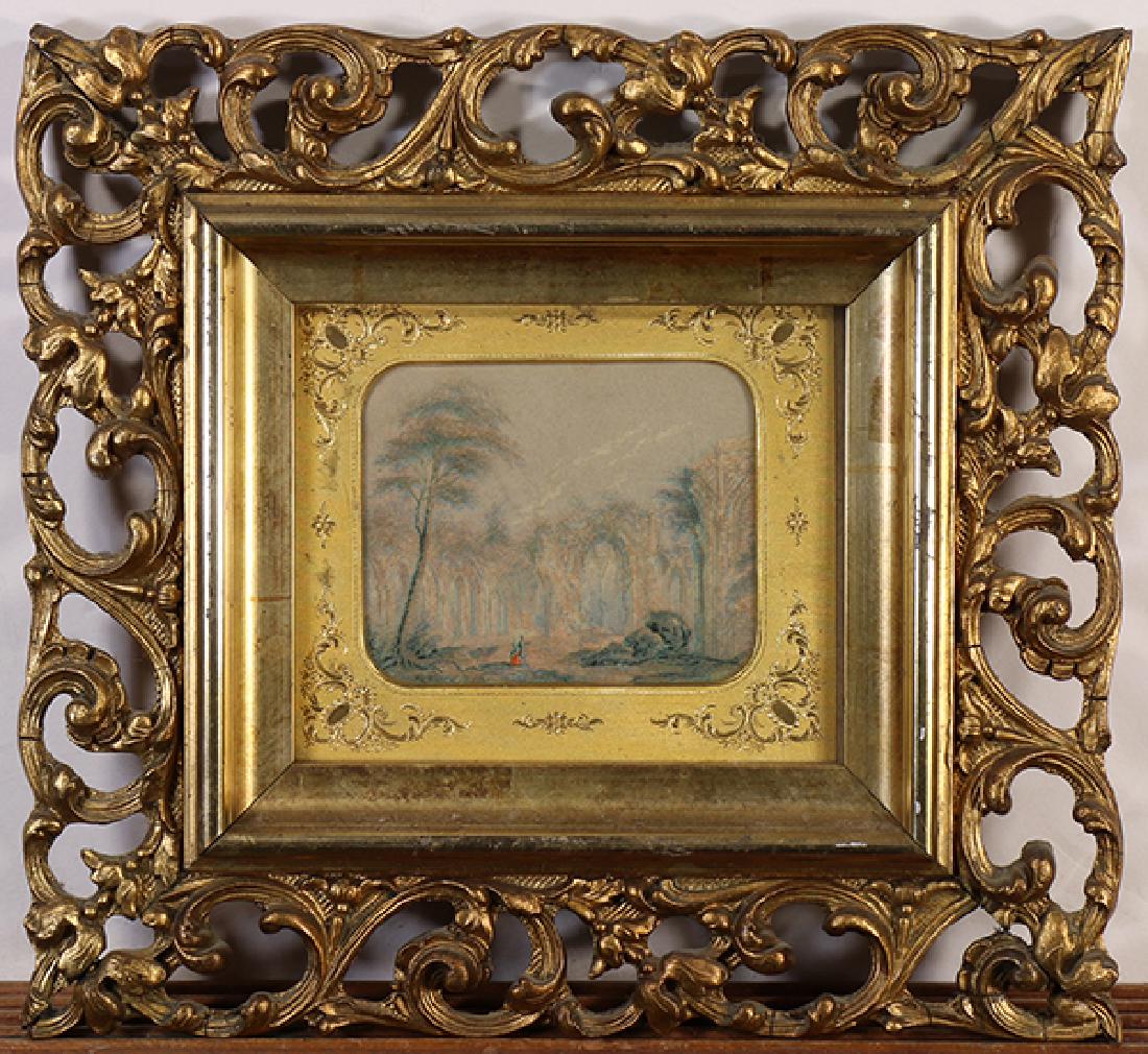 Print, Melrose Abbey, Scotland (1 of 1)