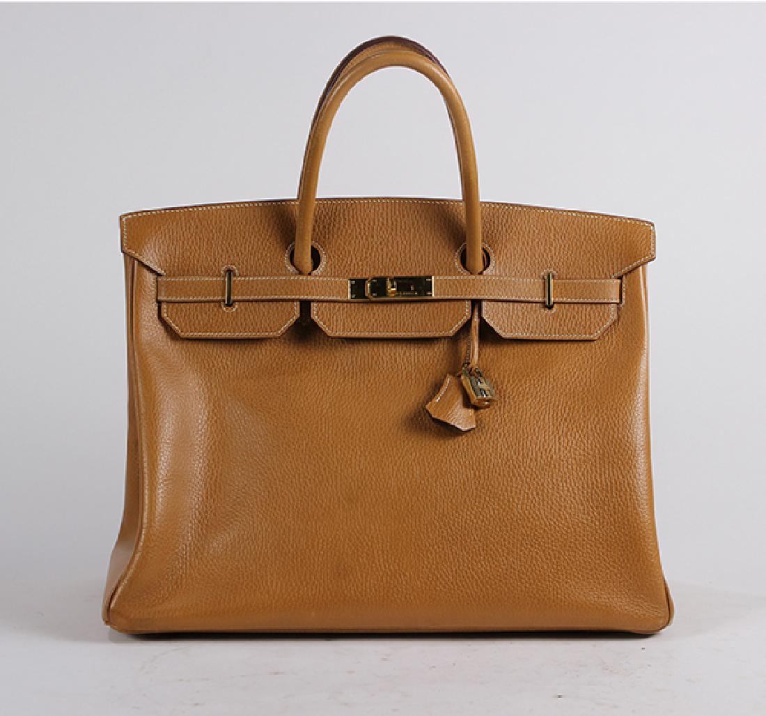 tan birkin bag