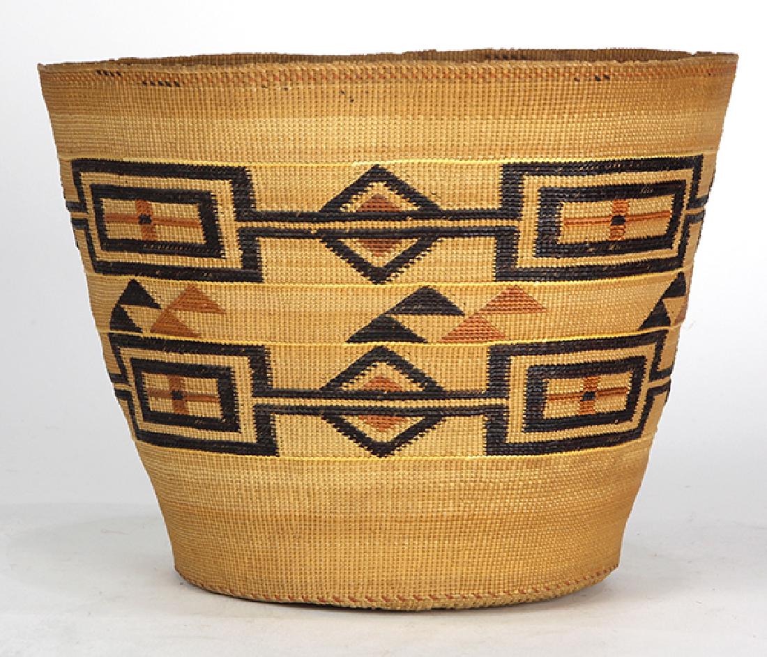 Tlingit polychrome basket (1 of 6)