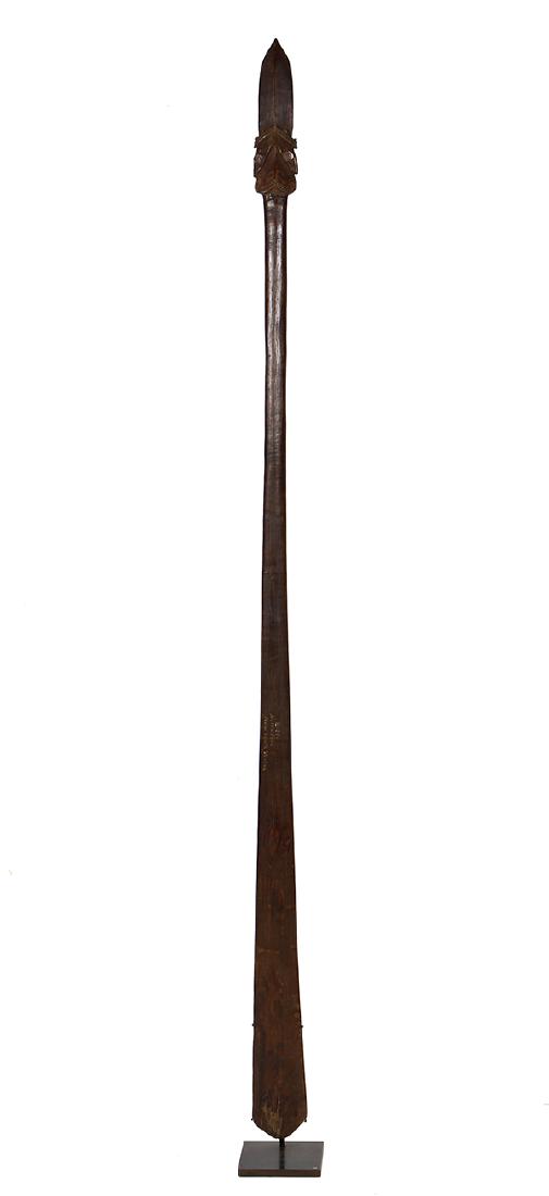 A Maori, New Zealand, fighting stick (1 of 9)