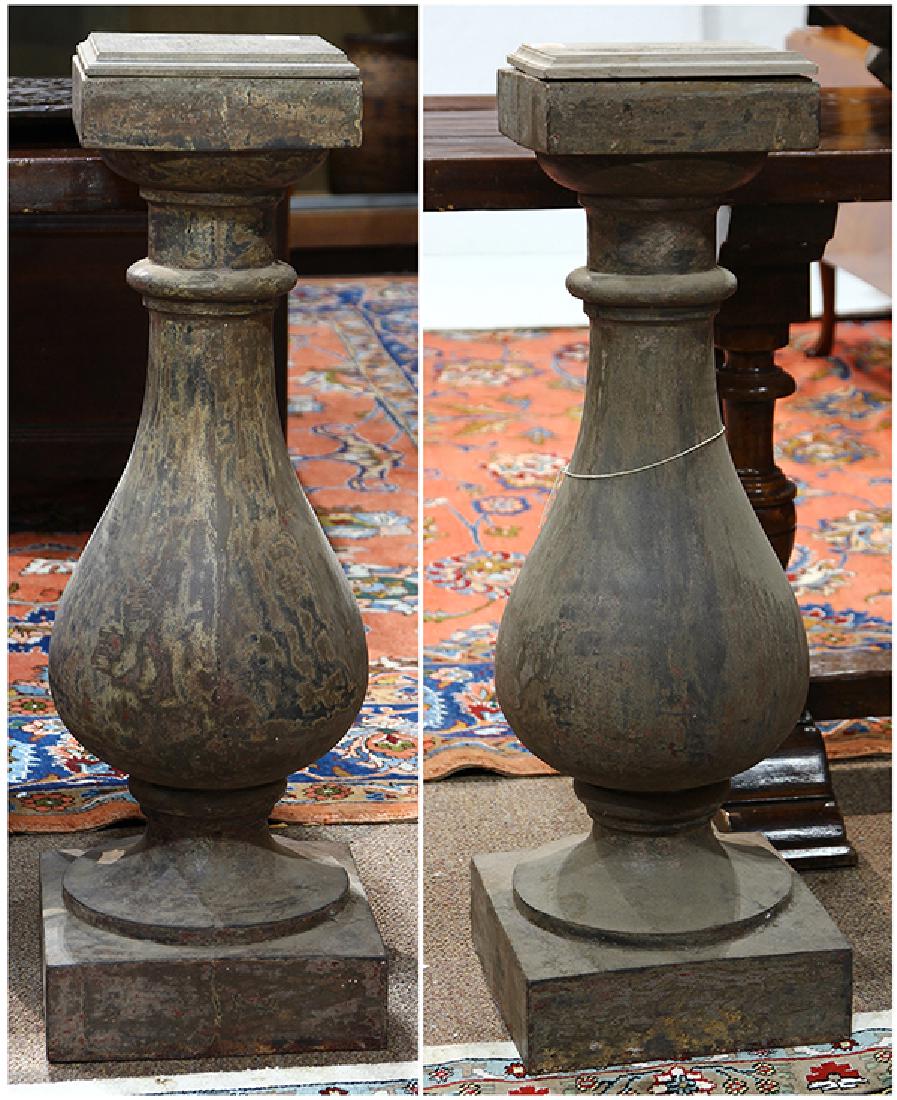 Pair of Victorian cast iron architectural elements (1 of 5)