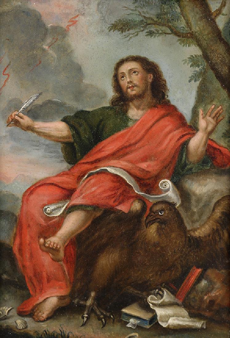 Retablo, John the Evangelist (1 of 3)