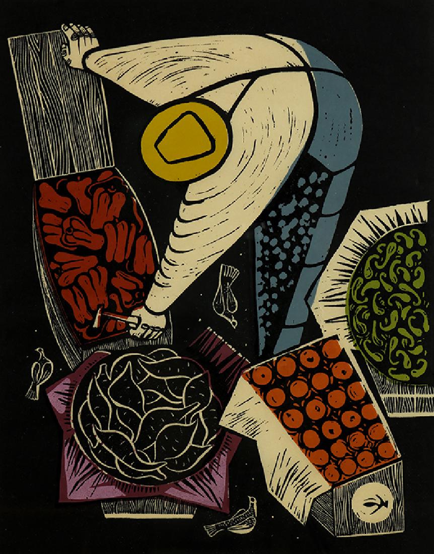 Print, Emmy Lou Packard, Front Street, 5 AM (1 of 5)