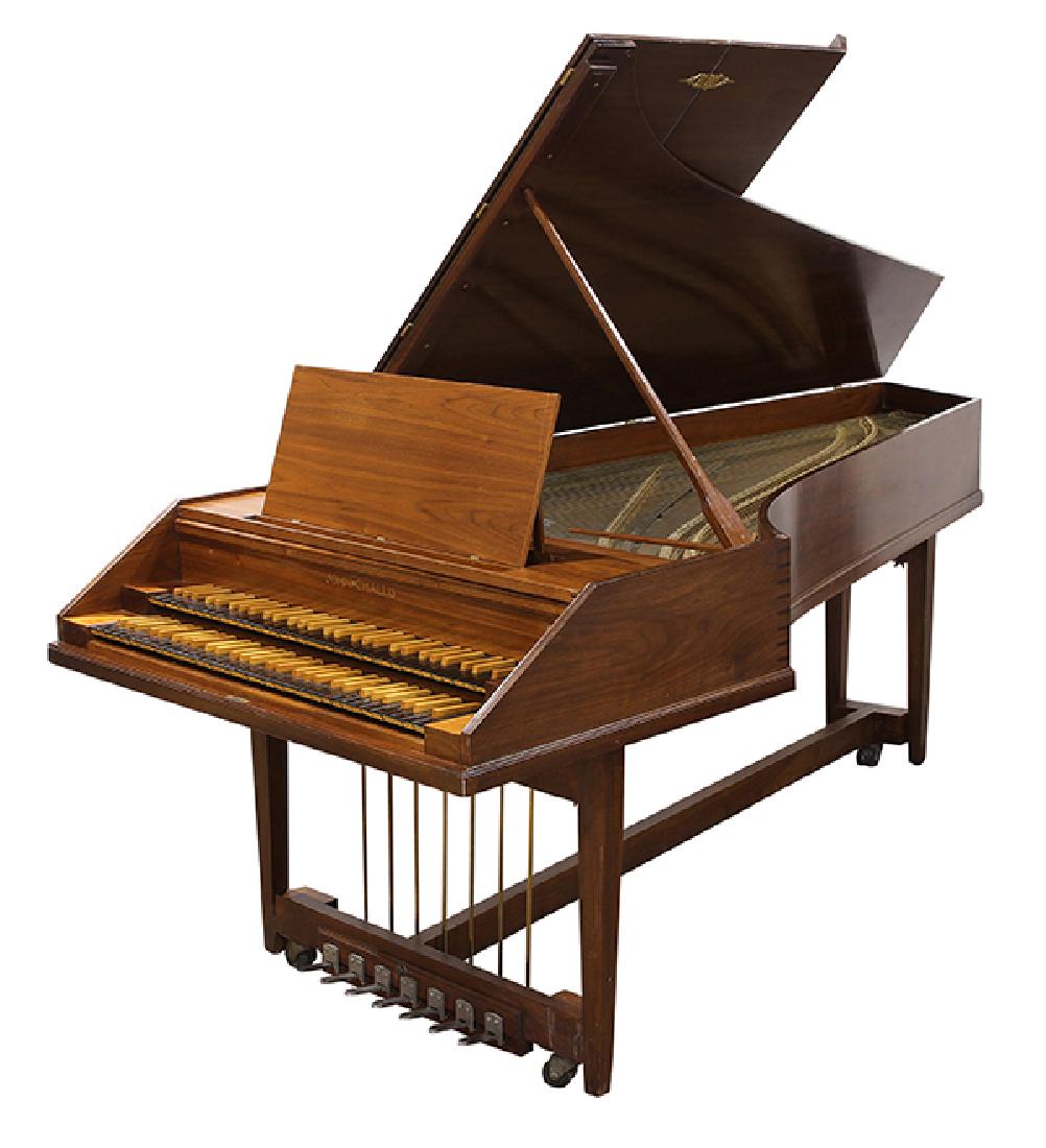 John Challis Modern Revival double concert harpsichord,