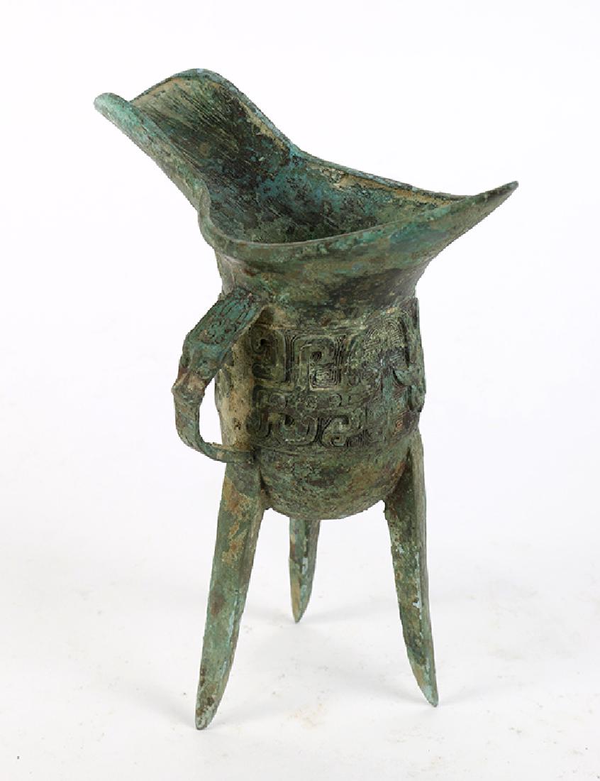 Chinese Bronze Jue Cup (1 of 6)