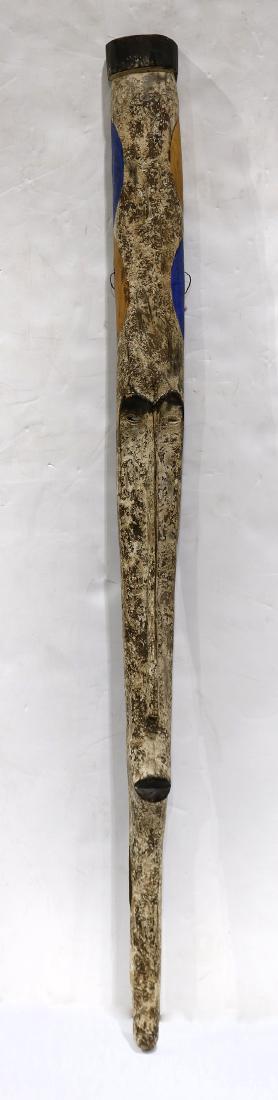 West African decorative wooden mask, having an (1 of 4)