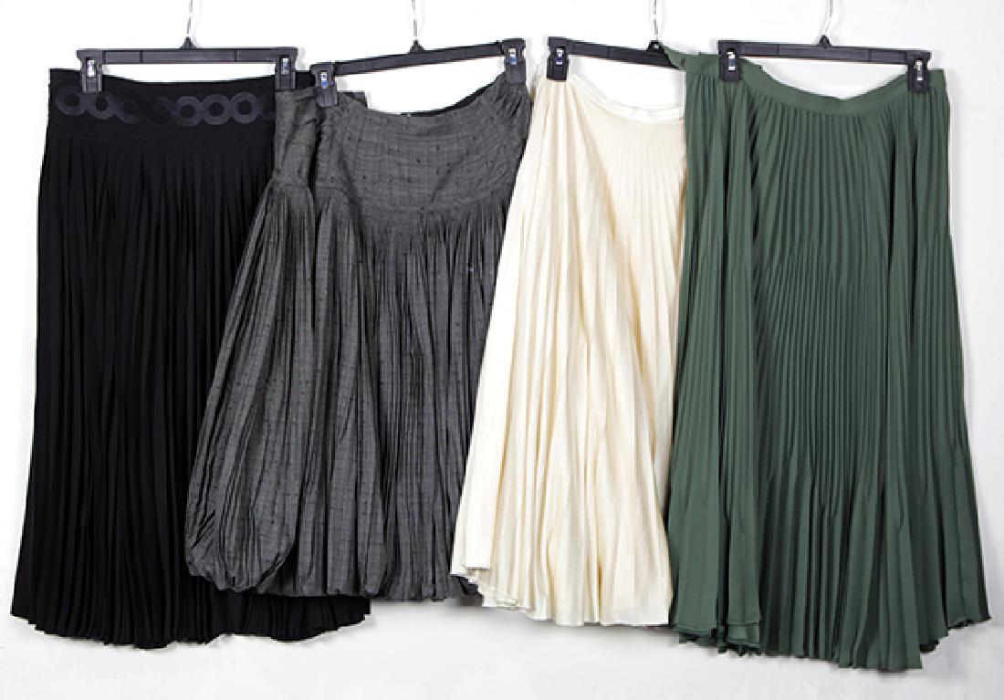 (lot of 10) Designer fashion skirts, with examples by (1 of 3)