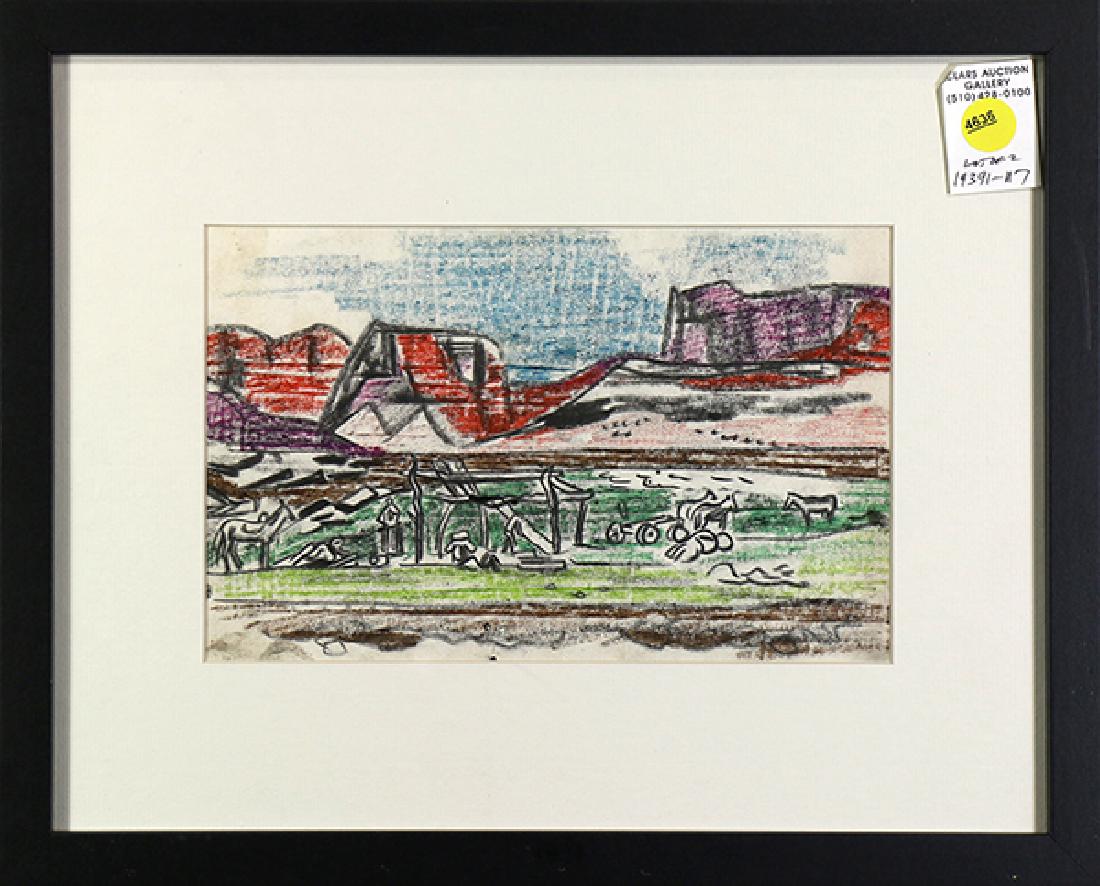 Works on paper,  Erle Loran (1 of 2)