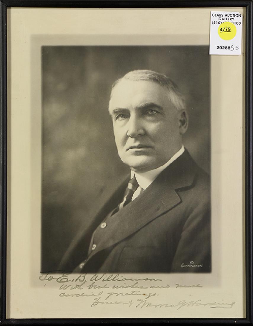 Photograph, Warren G. Harding (1 of 1)