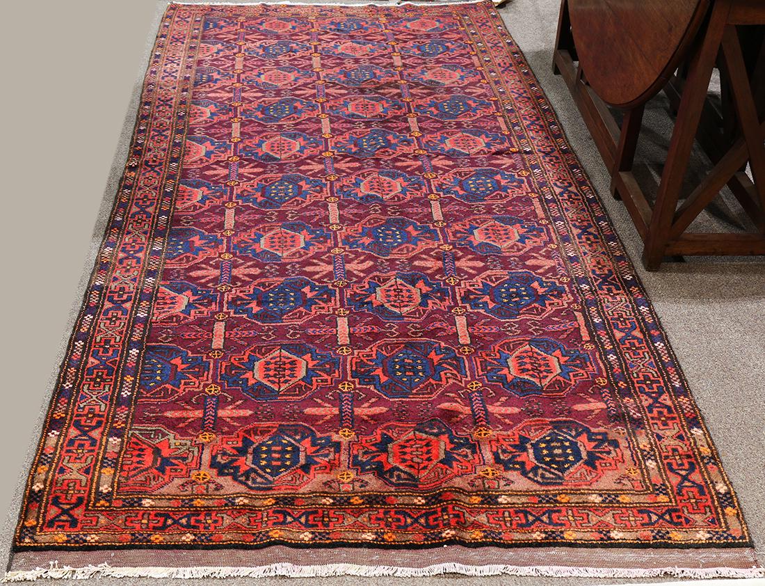 Afghan Turkman Ersari carpet (1 of 3)